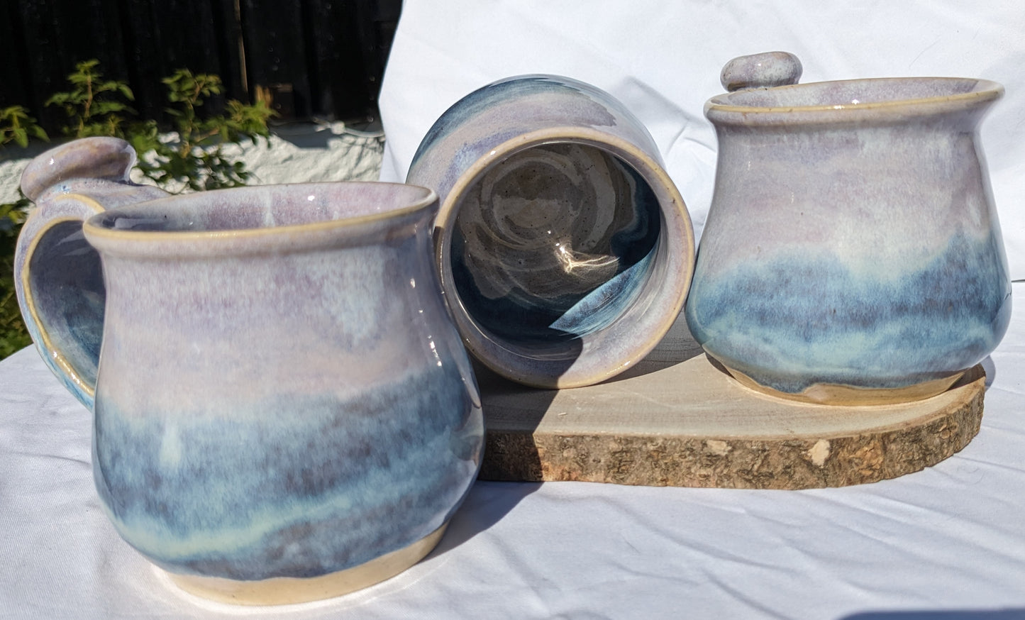 Lavendel Akvarellkrus – Håndlaget Keramikk