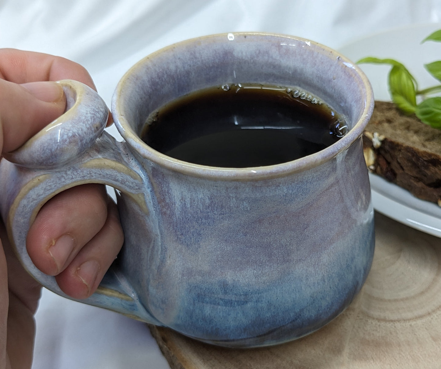 Lavendel Akvarellkrus – Håndlaget Keramikk