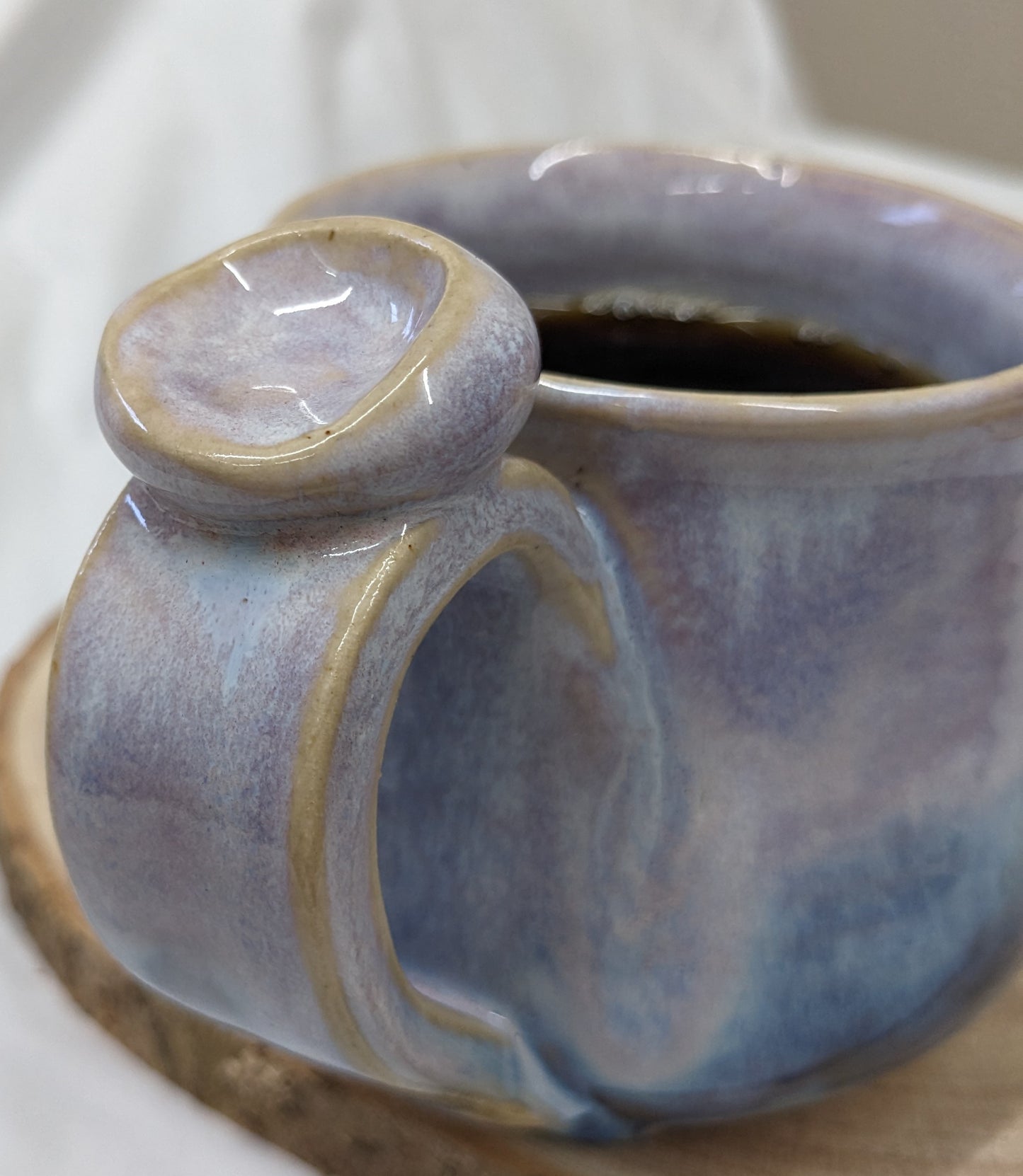 Lavendel Akvarellkrus – Håndlaget Keramikk