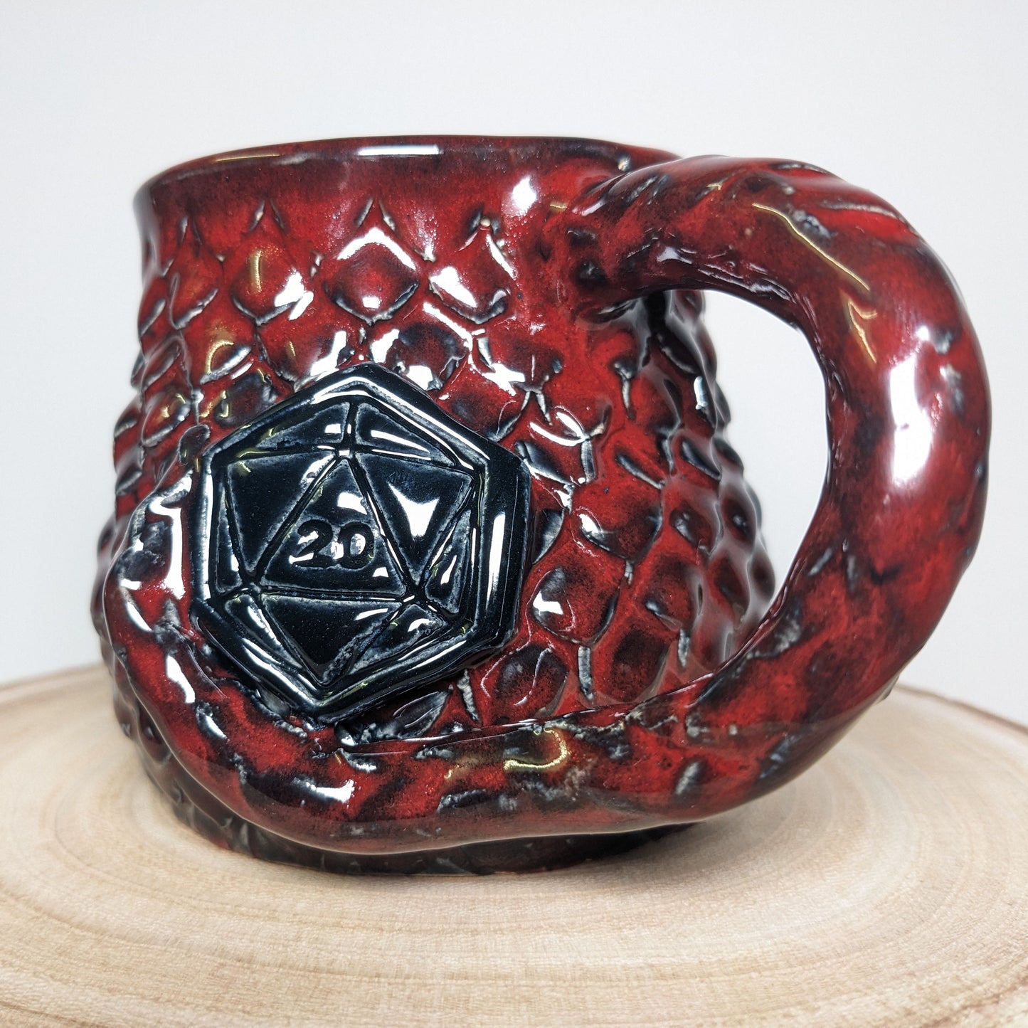 DragonScale Mug – Håndlaget keramisk krus