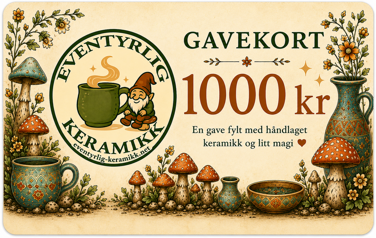 Digitalt Gavekort - Eventyrlig Keramikk